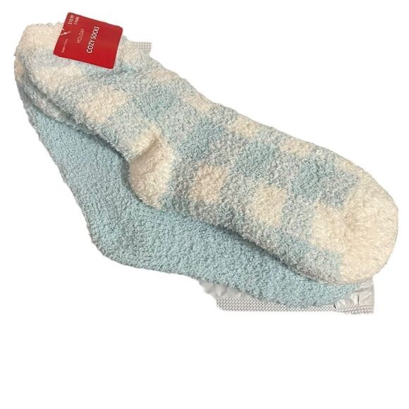 2 PAIR COZY SOCKS - Picture 2 of 4